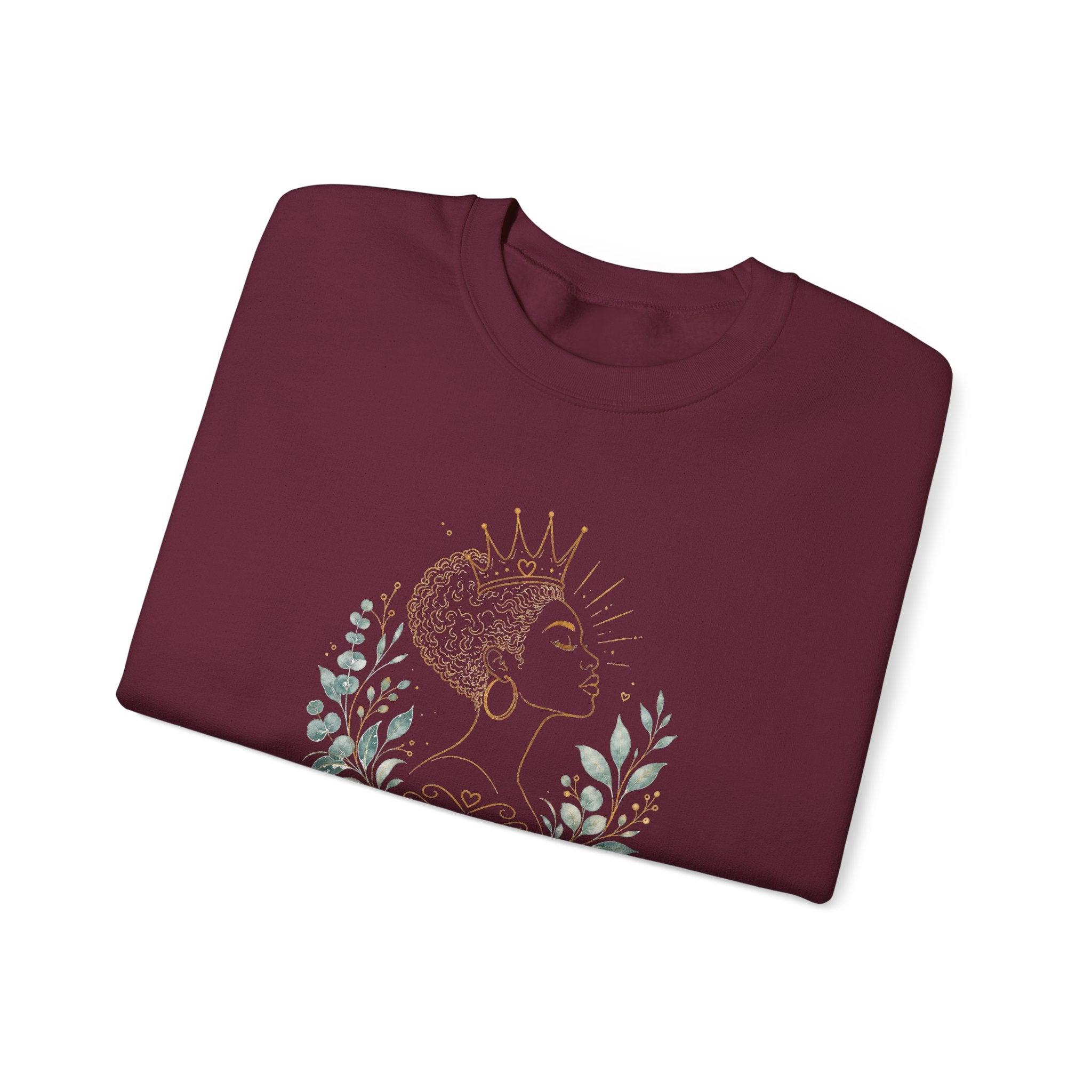 Powered by His Grace Sweatshirt – 2 Corinthians 12:9