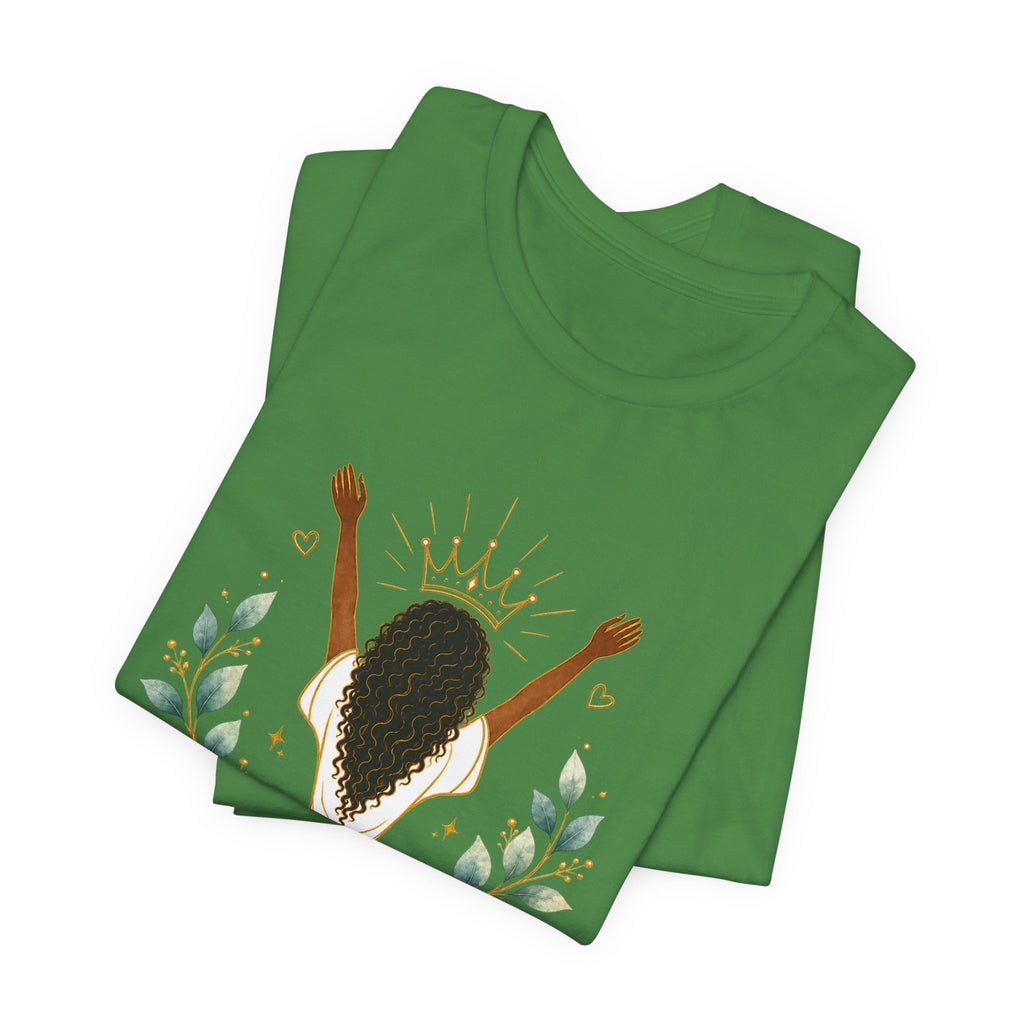 Brave & Strong Women’s Tee — ‘Courage for Your Calling’ Inspirational Christian Shirt (Joshua 1:9)