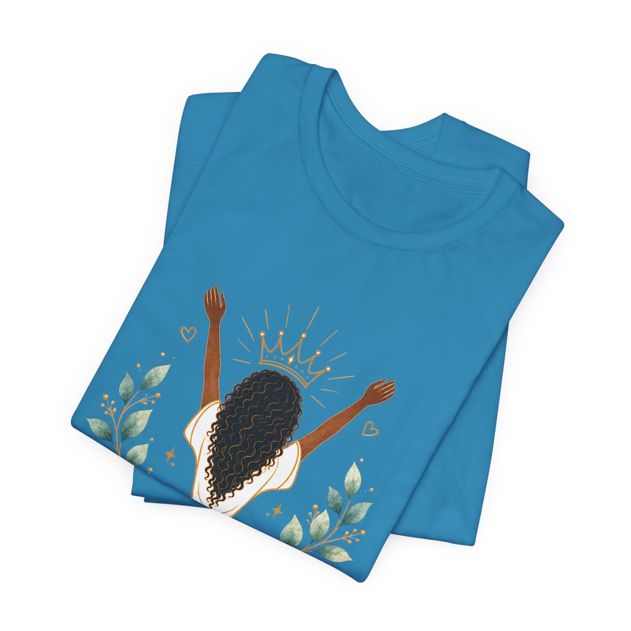 Brave & Strong Women’s Tee — ‘Courage for Your Calling’ Inspirational Christian Shirt (Joshua 1:9)