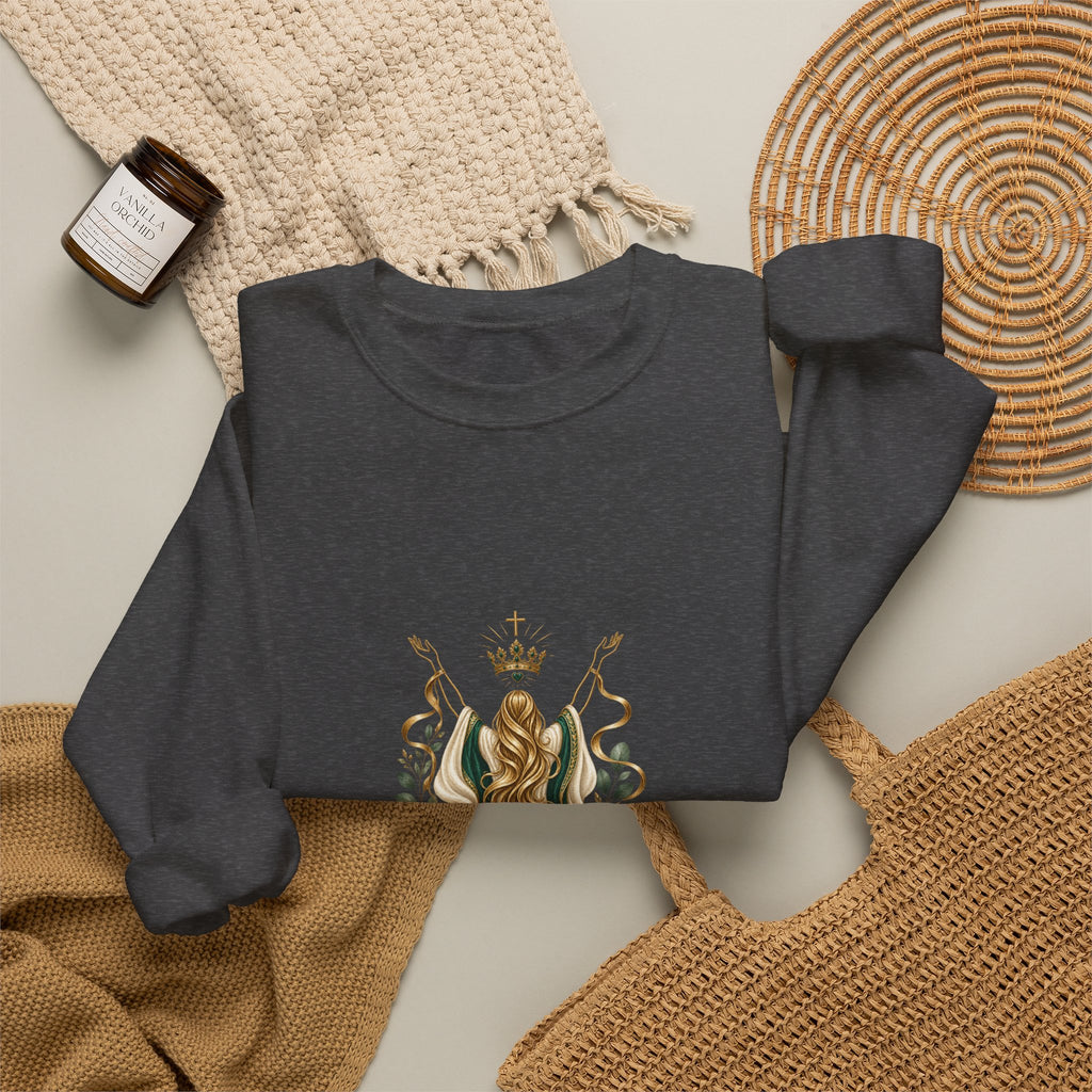 Brave by His Grace Sweatshirt – 2 Corinthians 12:9