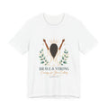 Brave & Strong Women’s Tee — ‘Courage for Your Calling’ Inspirational Christian Shirt (Joshua 1:9)