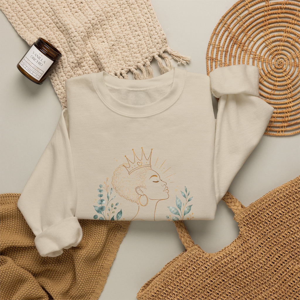 Brave by His Grace Sweatshirt – 2 Corinthians 12:9