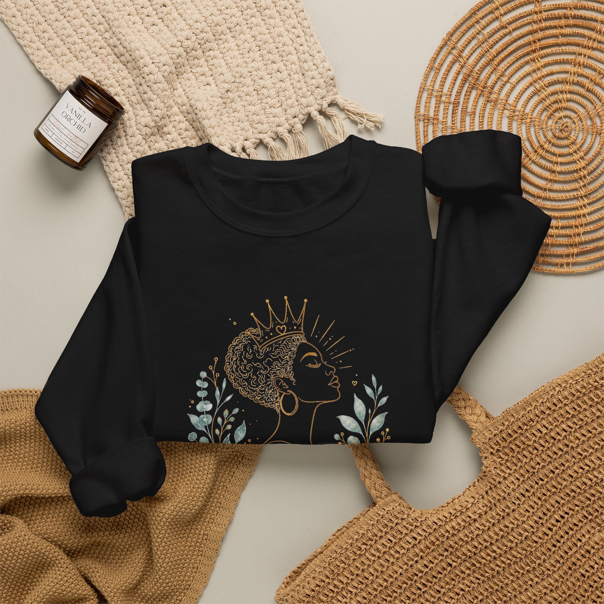 Brave by His Grace Sweatshirt – 2 Corinthians 12:9