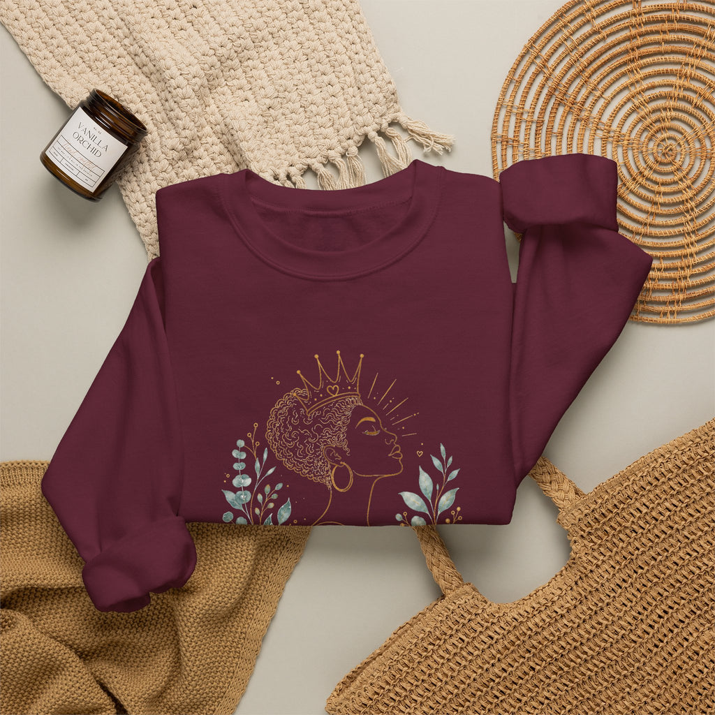 Brave by His Grace Sweatshirt – 2 Corinthians 12:9