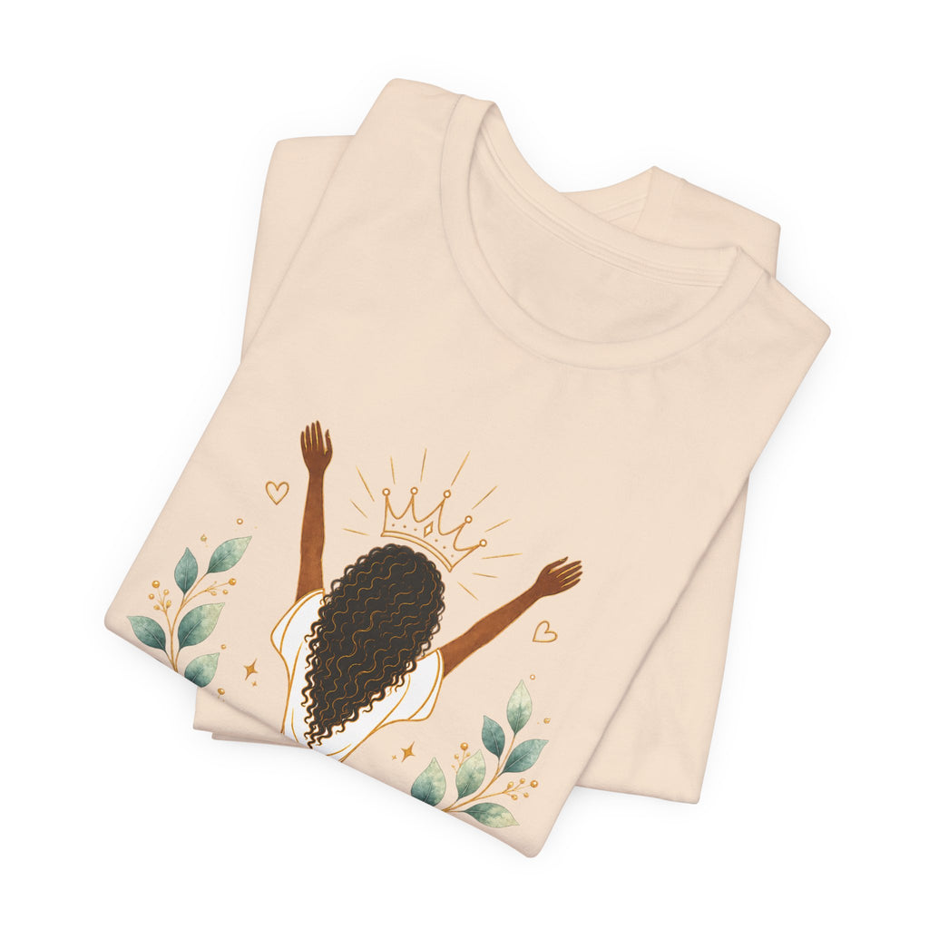 Brave & Strong Women’s Tee — ‘Courage for Your Calling’ Inspirational Christian Shirt (Joshua 1:9)