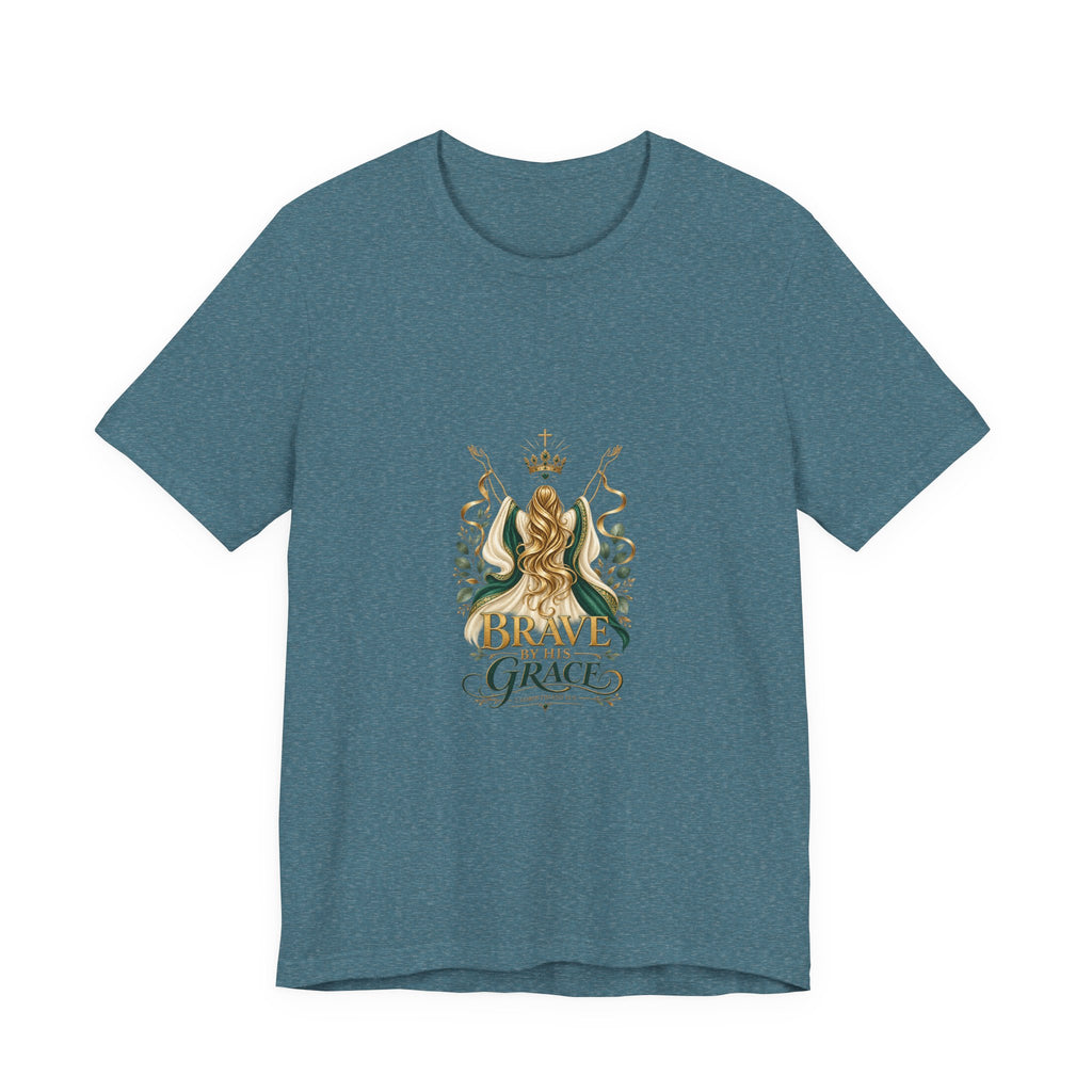 Brave by His Grace T-Shirt – 2 Corinthians 12:9