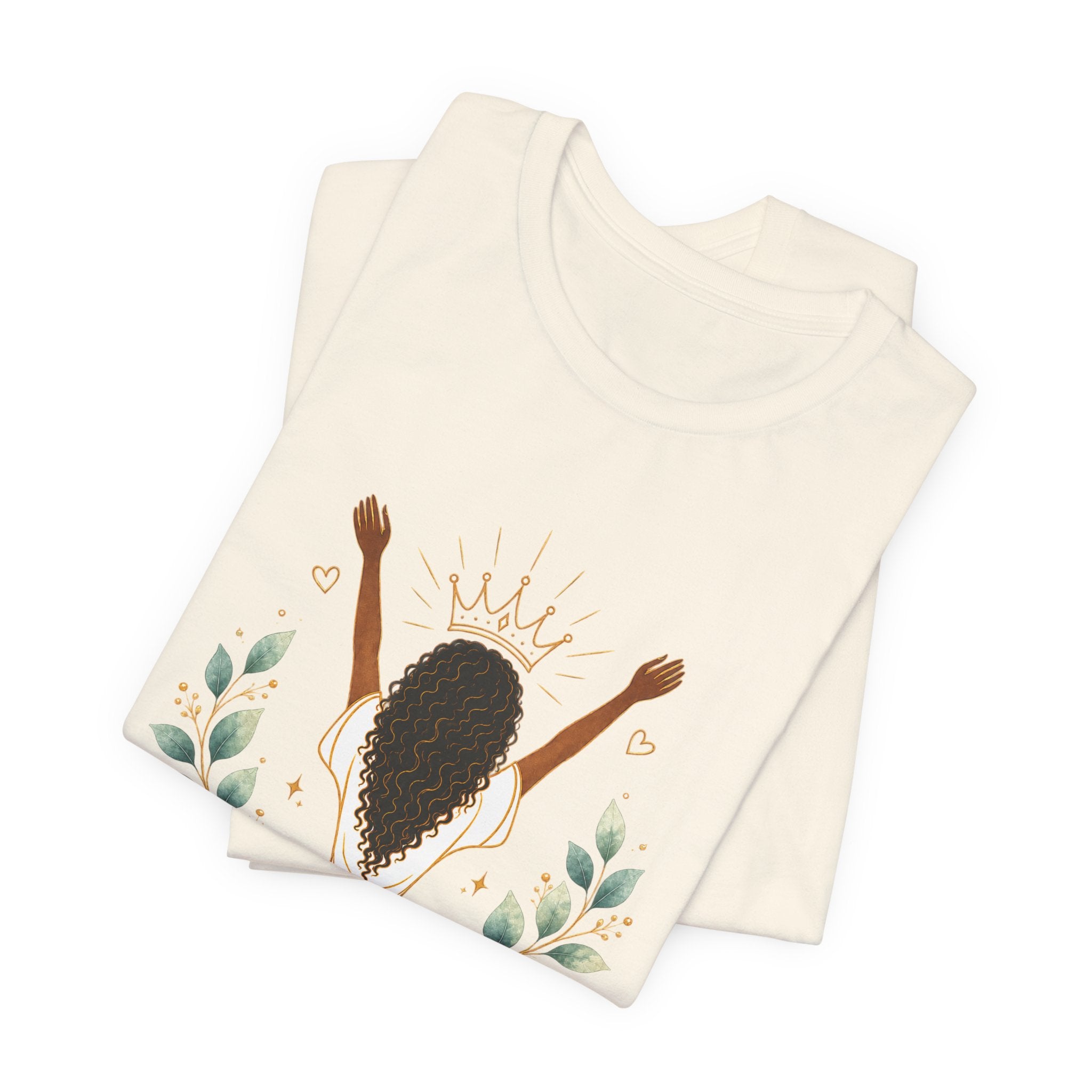 Brave & Strong Women’s Tee — ‘Courage for Your Calling’ Inspirational Christian Shirt (Joshua 1:9)
