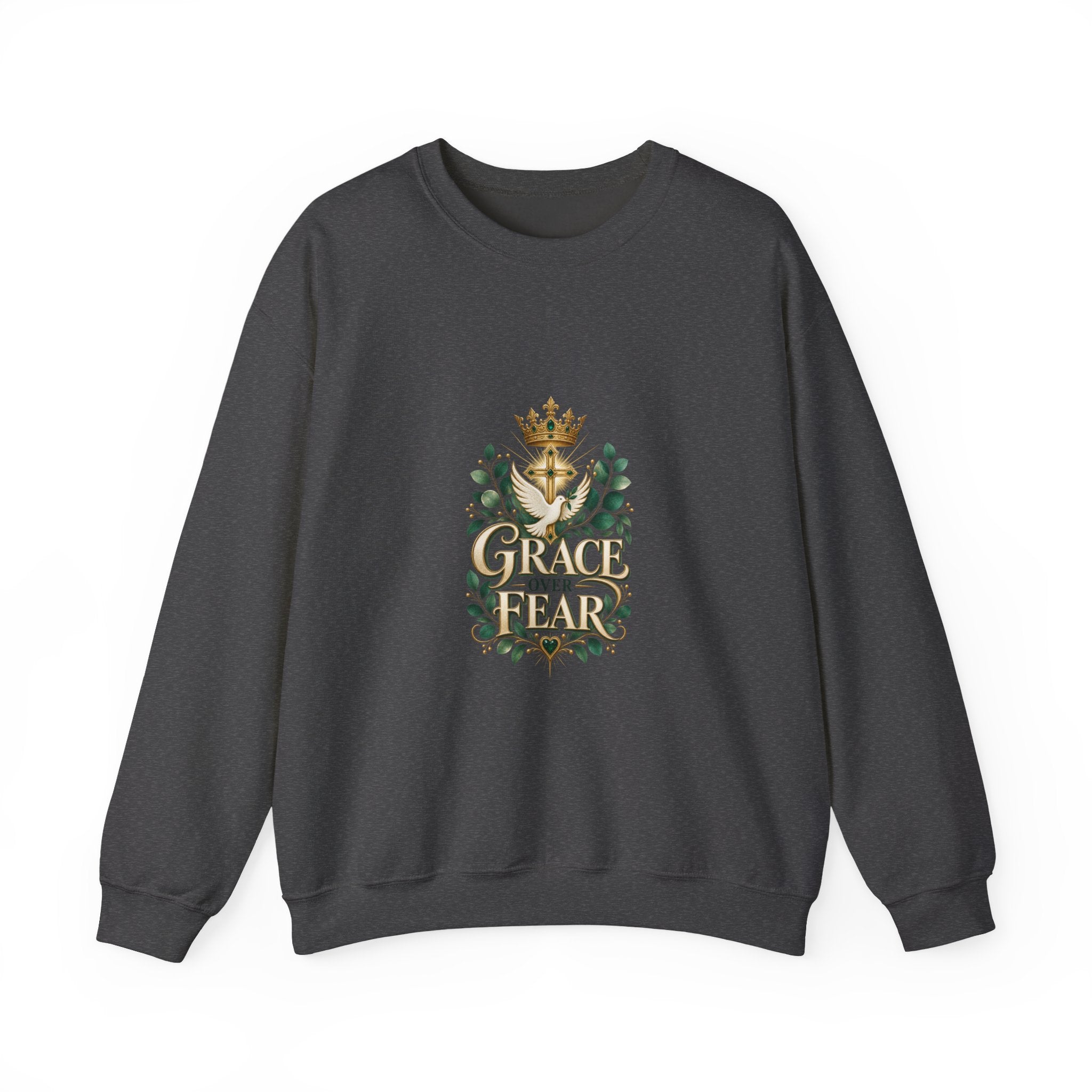Grace Over Fear Sweatshirt – Christian Faith Apparel